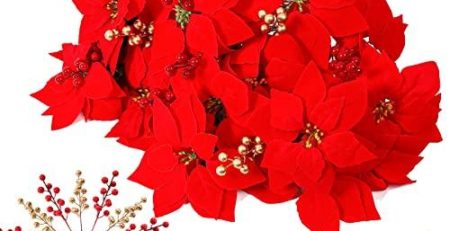 Product: Artificial Poinsettia Flowers