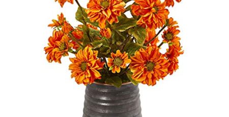 Product: Silk Zinnia Flowers