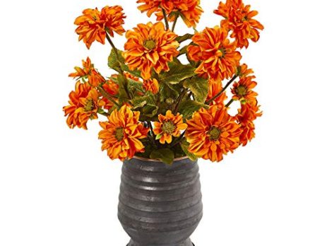 Product: Silk Zinnia Flowers