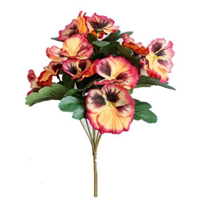 Artificial Pansy Flowers