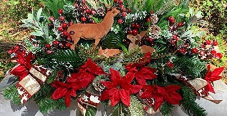 Product: Headstone Saddle Arrangements