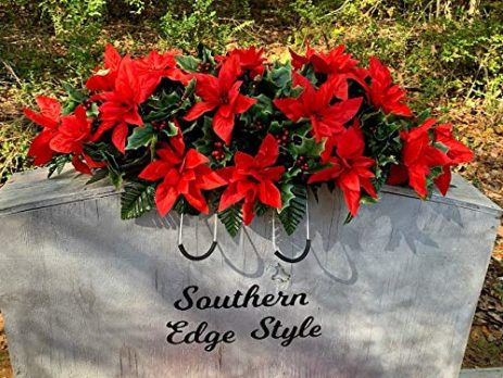 Product: Headstone Saddle Flower Arrangements
