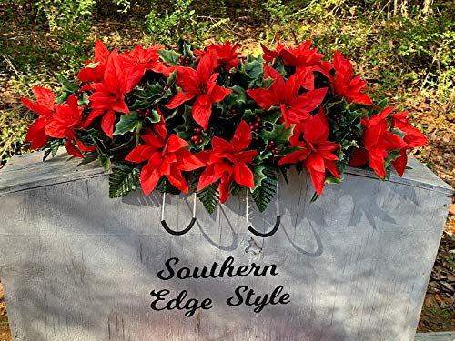Product: Headstone Saddle Flower Arrangements