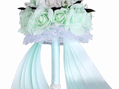 Product: Silk Flower Wedding Bouquet