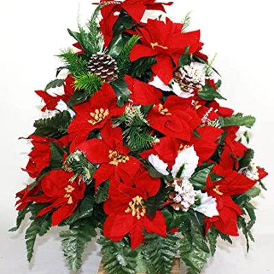 Christmas Flowers for Graves