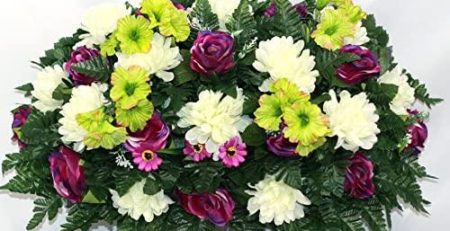Product: Best Artificial Flowers for Cemetery – Realistic Looking Silk Flowers for Timeless Memorials