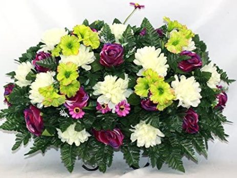 Product: Best Artificial Flowers for Cemetery – Realistic Looking Silk Flowers for Timeless Memorials