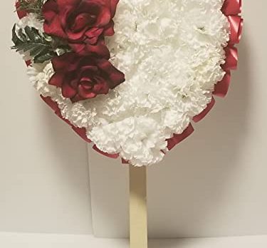 Product: Memorial Wreaths for Cemetery – Beautiful Realistic Looking Silk Flowers for Lasting Tributes