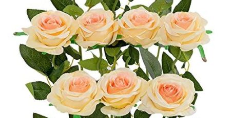Product: Artificial Roses – Lifelike Silk Blooms for Timeless Weddings and Elegant Home Décor