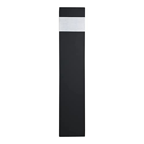 Silky Flower Store Black Silver Accent Tall Rectangle Floor Vase, Green Floral Crafts, Decorative Modern Statement Vase 27-inch 1 1 Product: Green Floral Crafts Rectangle Tall Floor Vase 27-inch - Handcrafted for Home Decor, Dried Flower Branches. Artificial Floral Arrangements - Ideal for Living Room Decoration - Black with Silver Accent