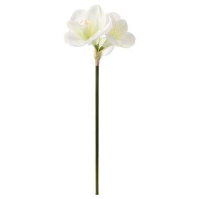 Product: VINTERFINT artificial flower, 60 cm, in/outdoor/Amaryllis white