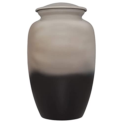 Silky Flower Store Funeral Cremation Urn for Human Ashes, Hand Made Aluminum Memorial Urn, Large Adult 200 lbs Capacity 0cm 4 4 Product: Funeral Cremation Urn - Cross in Sky Cremation Urn for Human Ashes - Hand Made in Aluminum - Suitable for Cemetery Burial or Niche - Large Size for Adults up to 200 lbs