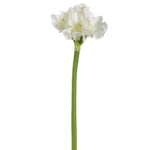 Product: 30" Real Touch Silk Amaryllis Flower Stem -White (Pack of 6)