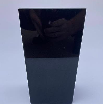 Product: Upstate Stone Works Granite Vase 5x4x9 Jet Black (All Polished)