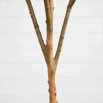 Product: Nearly Natural 6FT Tall Silk Faux Olive Tree for Home and Office Decor, Fake Potted Tree with Natural Wood Trunk, Realistic Branches and Lifelike Fruits