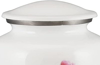 Product: Pink Rose - Humming Bird Adult Cremation Urns for Human Ashes - Decorative Urn,ERN for Human Ashes Female & Male,Urns for Ashes Men & Women,Funeral Urn (Pink Rose, Adult)