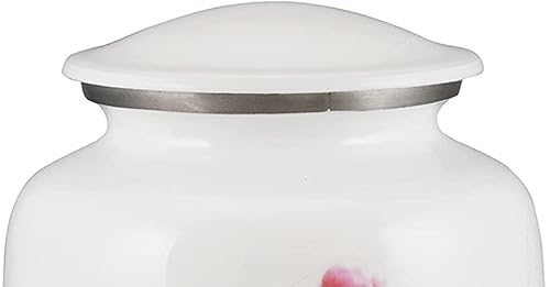 Product: Pink Rose - Humming Bird Adult Cremation Urns for Human Ashes - Decorative Urn,ERN for Human Ashes Female & Male,Urns for Ashes Men & Women,Funeral Urn (Pink Rose, Adult)