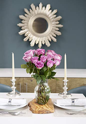 Silky Flower Store Purple Roses Bouquet, Fresh Flowers Fall Collection, Prime Next Day Delivery, Decorative Floral Arrangement 12 Stems 2 2 Product: KaBloom PRIME NEXT DAY DELIVERY - Fall Collection - Bouquet of 12 Fresh Purple Roses Fresh.Gift for Birthday, Sympathy, Anniversary, Get Well, Thank You, Valentine, Mother’s Day Fresh Flowers