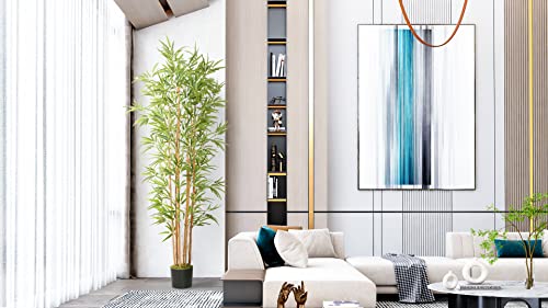 Product: Joyplants Artificial Bamboo Tree, 5ft Fake Bamboo Silk Plant with Basket, Tall Faux Trees in Pot for Restaurant Home Office Decoration
