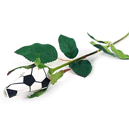 Product: Soccer Rose (Pack of 6) - Handmade, Original Design by Sports Roses