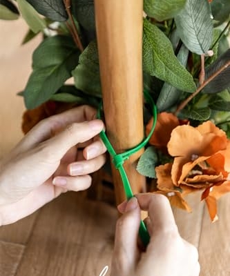 Silky Flower Store Tall Artificial Fall Wedding Aisle Flowers, Teal Burnt Orange Rose Centerpieces, 4pc Ceremony Reception Decor, 17.5in 15 15 Product: Ling's Moment 17.5" Tall Standing Artificial Flowers Arrangements 4pcs Fall Wedding Aisle Runner Chair Decorations Teal Burnt Orange Centerpieces Ceremony Reception Rose Floral Party Outdoor