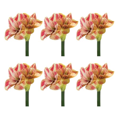 Melrose International Amaryllis Flower Stem (Set of 2) - Artificial Flower Arrangements Product: Melrose International Amaryllis Flower Stem (Set of 2)
