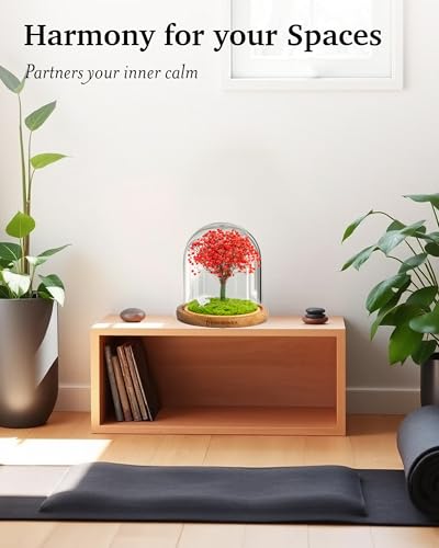 Product: Tree of Life. Handmade Preserved Flower. Eternal Flower. Immortalized Ecuadorian Flower (Red)