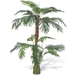 Product: vidaXL 59" Cycas Palm Artificial Plant Fake Tree Not Potted Home Patio Arrangerment