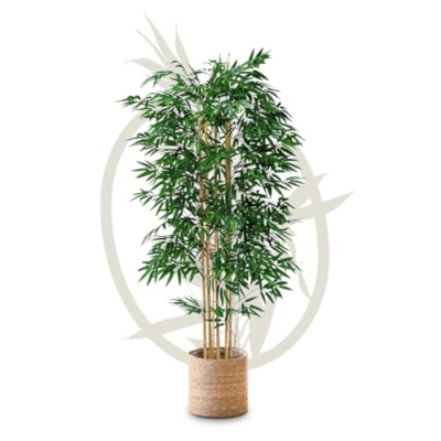 Product: Maia Shop 71in Artificial Bamboo Tree Plant for House, Apartment or Office – Realistic Fake Indoor Plants for Living Room, Bedroom, Bathroom, Entryway or Patio – Faux Greenery for Home Décor