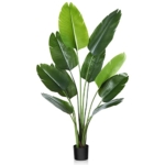 Product: CROSOFMI Artificial Bird of Paradise Plant 5 Feet Fake Tropical Palm Tree with 10 Leaves,Perfect Faux Plants in Pot for Indoor House Home Office Garden Modern Decoration Housewarming Gift,1Pack