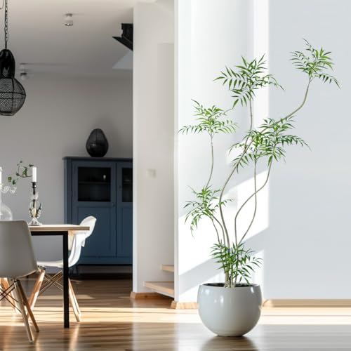 Product: Artificial Mahonia fortunei Tree,6ft Tall Fake Plants Artificial Mahonia fortunei Plants for Indoor, Fake Trees for Office Home Living Room Floor Patio Greening Porch Decor