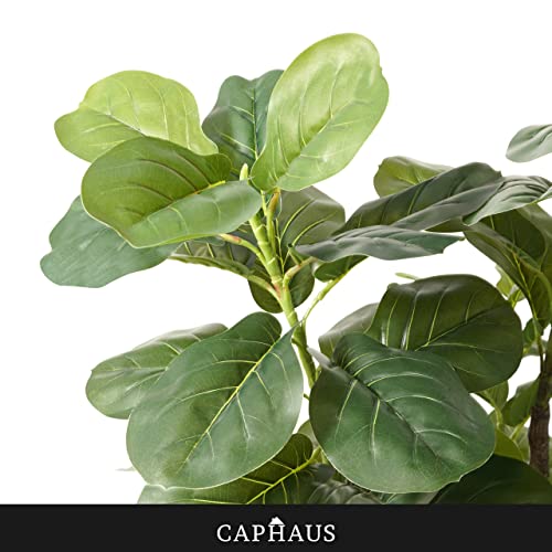 Product: CAPHAUS 6/7 Feet Artificial Fiddle Leaf Fig Tree in Pot - Perfect Faux Plant for Home, Office & Housewarming Gifts