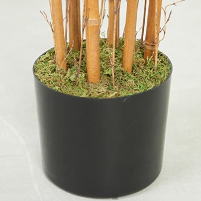 Product: Joyplants Artificial Bamboo Tree, 5ft Fake Bamboo Silk Plant with Basket, Tall Faux Trees in Pot for Restaurant Home Office Decoration