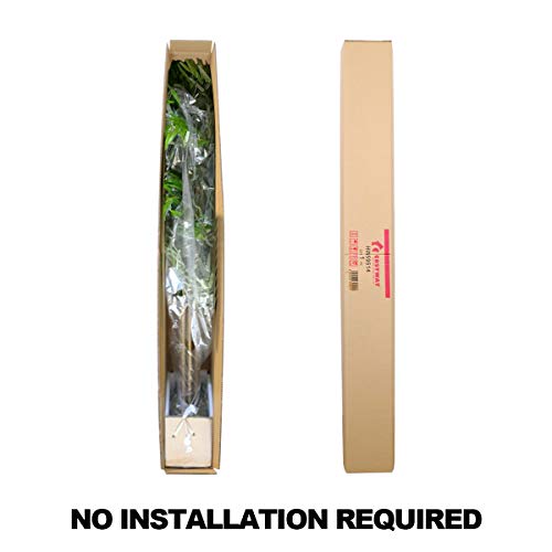 Product: FFlyer 5 Ft Artificial Bamboo Tree - Tall Faux Potted Plant for Home, Office & Restaurant Decor