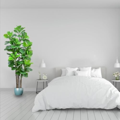 Product: 6ft Artificial Fiddle Leaf Fig Tree in Pot,Faux Fiddle Leaf Fig Tree,Large Artificial Tree for Living Room Office Home Decor and Housewarming Gift (1 Pack)