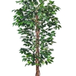 Product: HAIHONG Artificial Ficus Tree 5FT Faux Silk Plants with Sturdy Plastic Nursery Pot,Fake Ficus Trees for Home Office Farmhouse Indoor Outdoor Decor Perfect Housewarming Gift (5FT-1Pack)