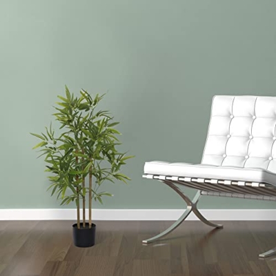 Product: SOFTFLAME 3ft Bamboo Artificial Tree, Faux Bamboo Plant, Artificial Plant with 3 Trunks, Ideal for Home Office Indoor Decoration