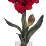 Product: Nearly Natural Amaryllis with Round Vase