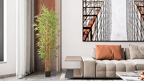 Product: Joyplants Artificial Bamboo Tree, 5ft Fake Bamboo Silk Plant with Basket, Tall Faux Trees in Pot for Restaurant Home Office Decoration