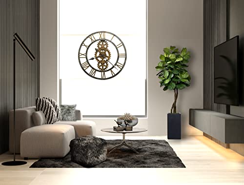 Silky Flower Store Fiddle Leaf Fig Artificial Tree, Cypress & Alabaster Handmade Green Faux Tree, Real Wood Trunk, 6ft 7 7 Product: Cypress & Alabaster Handmade 6ft Fiddle Leaf Fig Ficus Lyrata Artificial Tree with Ethically Sourced Real Wood Trunks, Hypoallergenic, 6-Foot, Green