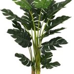 Product: VIAGDO Artificial [Monstera] Deliciosa [Plant] 4ft Tall 15 Decorative Split Leaves, Faux Swiss Cheese [Plant] Fake Tropical [Monstera] Palm Tree for Home Office Room Store Garden Floor Decor