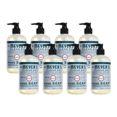 Product: MRS. MEYER'S CLEAN DAY Liquid Hand Soap, Snow Drop 12.5 Fl Oz (Pack of 8)