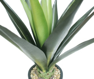 Silky Flower Store Vintage Faux Real Touch Agave Fiberstone Planter, Indoor Outdoor Decorative Pot, 44 Tall 7 7 Product: Vintage Home Artificial Faux Fake Vintage Real Touch Plastic 44" Tall Agave in Fiberstone Planter Perfect for Indoor/Outdoor