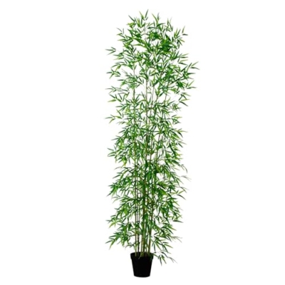 Product: Nearly Natural 10ft. Artificial Green Bamboo Tree