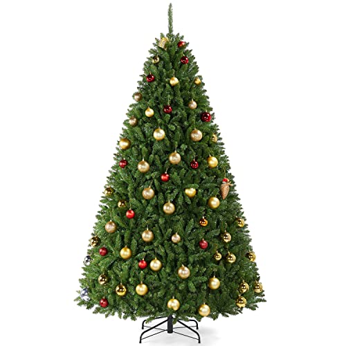 Yaheetech 7.5ft Premium Unlit Artificial Douglas Full Fir Christmas Tree with 2326 Branch Tips and Foldable Stand - Artificial Flower Arrangements Product: Yaheetech 7.5ft Premium Unlit Artificial Douglas Full Fir Christmas Tree with 2326 Branch Tips and Foldable Stand