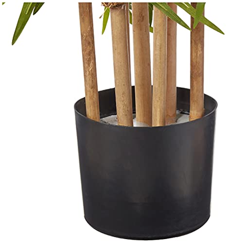 Product: Nearly Natural 64in Bamboo Tree, Fake Bamboo Plants with 7 Natural Trunks, 5.3ft Tall Faux Plants for Indoor Home Decor with 1040 Realistic Fake Leaves