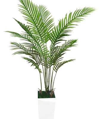 Product: Artificial Palm Tree 5FT,Fake Tree in Pot Faux Tropical Palm Plant for Home Office Living Room Decor Outdoor Indoor (Palm Tree)