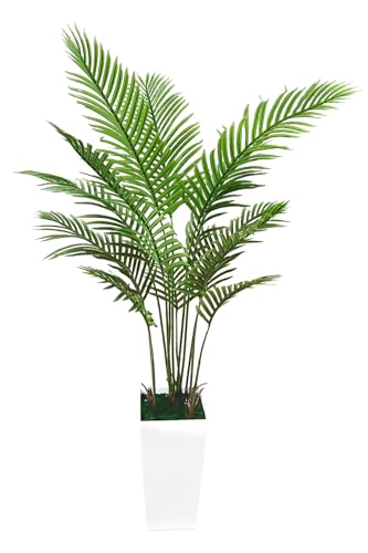 Product: Artificial Palm Tree 5FT,Fake Tree in Pot Faux Tropical Palm Plant for Home Office Living Room Decor Outdoor Indoor (Palm Tree)