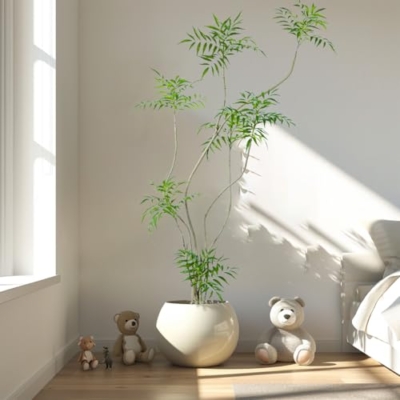Product: Artificial Mahonia fortunei Tree,6ft Tall Fake Plants Artificial Mahonia fortunei Plants for Indoor, Fake Trees for Office Home Living Room Floor Patio Greening Porch Decor