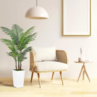 Product: Artificial Palm Tree 5FT,Fake Tree in Pot Faux Tropical Palm Plant for Home Office Living Room Decor Outdoor Indoor (Palm Tree)